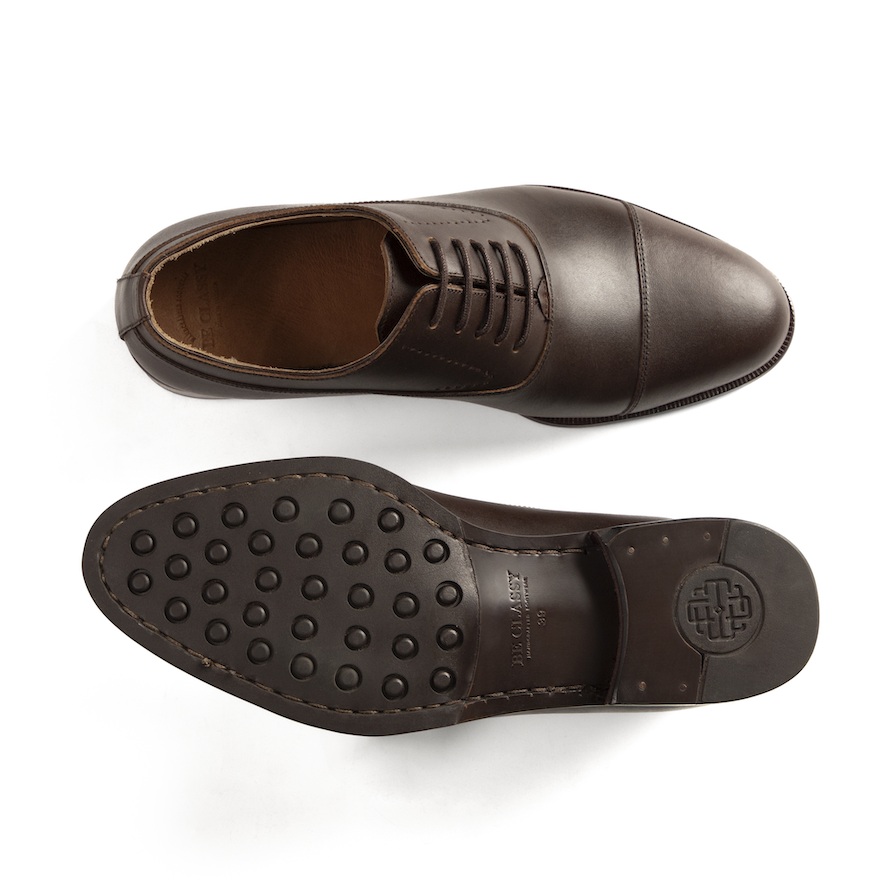 Captoe Oxford OF07, Black, Cow Leather - Image 8