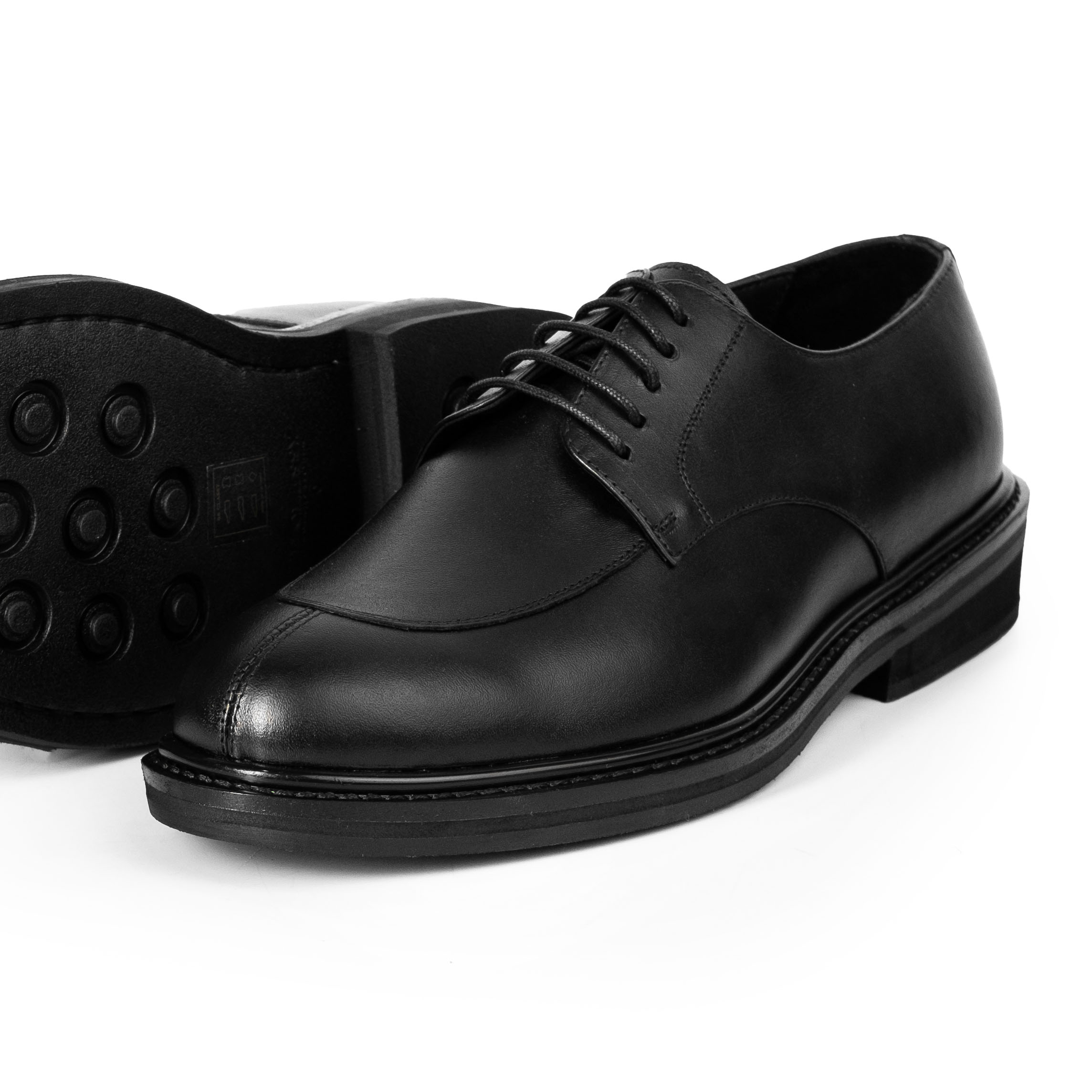 The Derby, Black, Cow Leather - Image 2