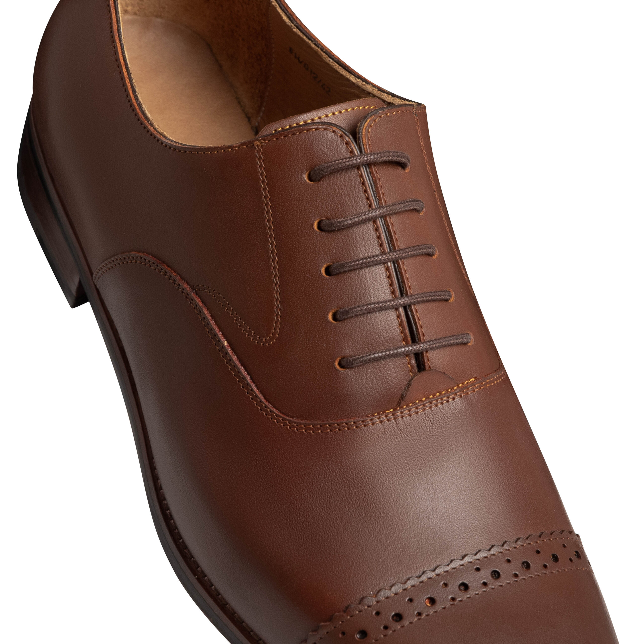 Captoe Oxford, Black, Leather - Image 7