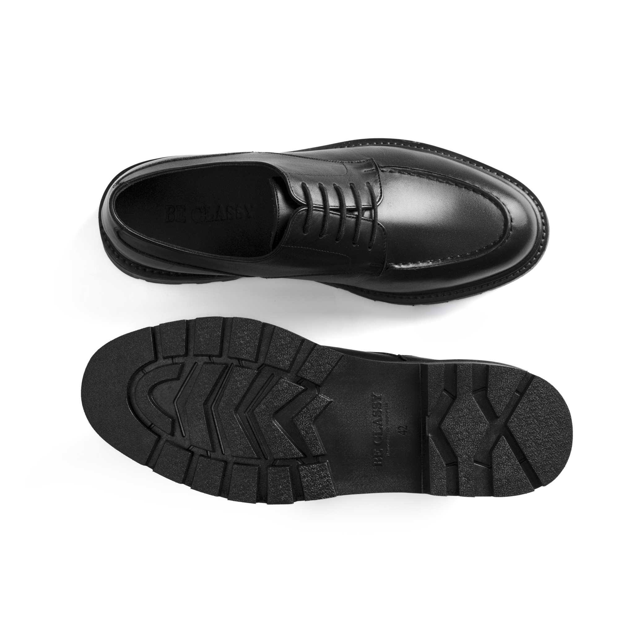 Be Bold Derby, Black, Leather - Image 10