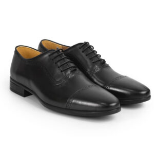 Émin Brogues Oxford, Black, Leather