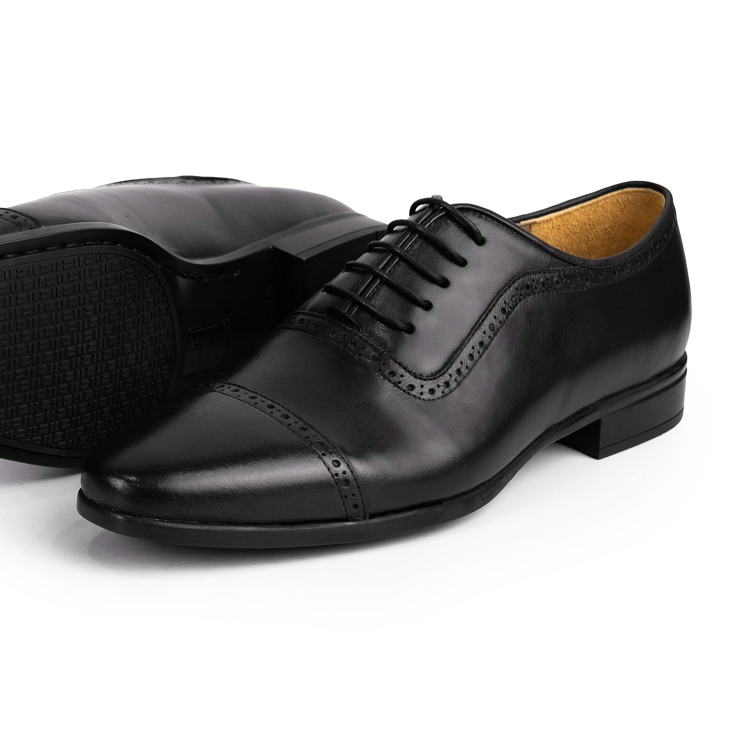 Émin Brogues Oxford, Black, Leather - Image 2