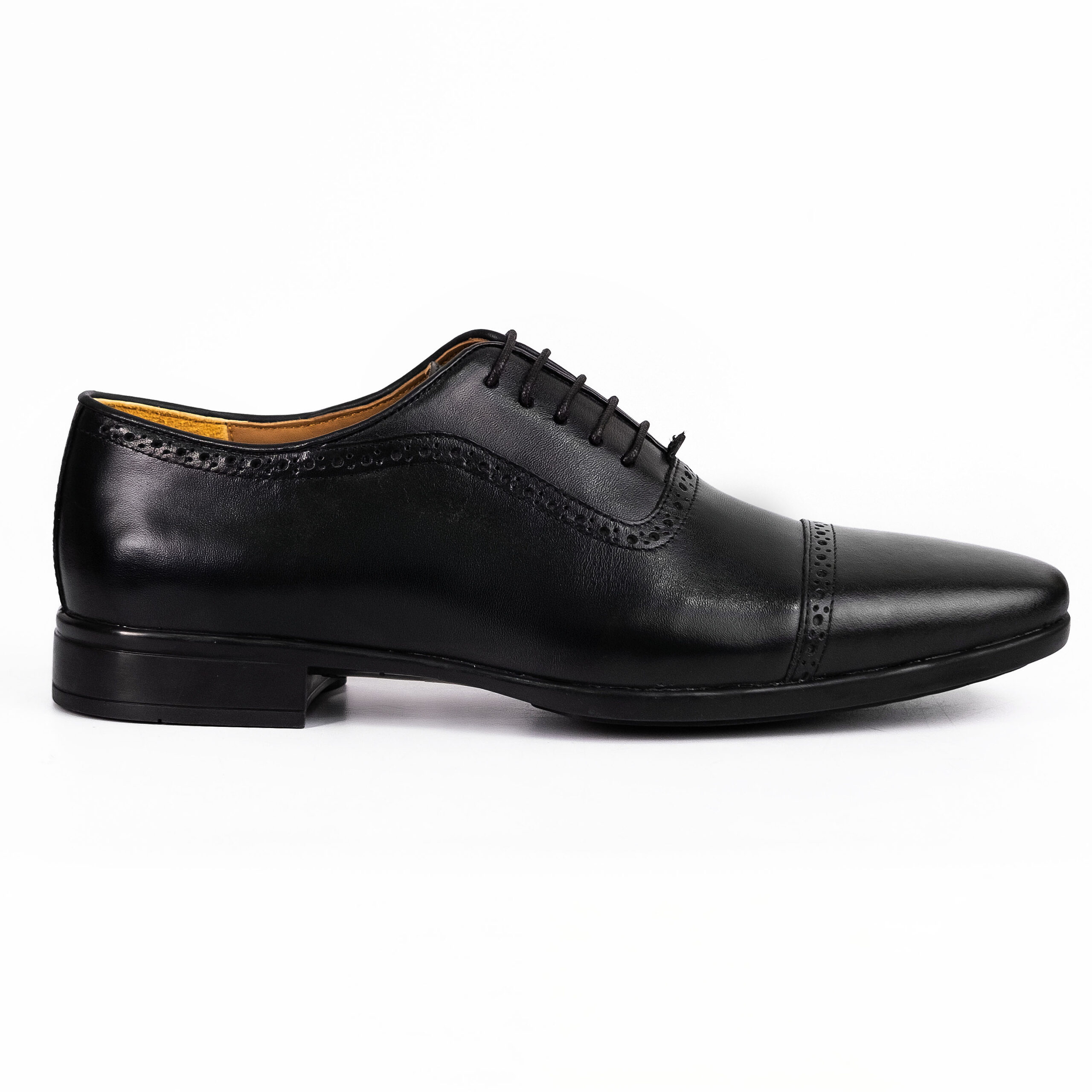 Émin Brogues Oxford, Black, Leather - Image 3