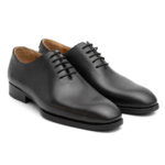 Wholecut Oxford OF22, Black, High-End Cow Leather