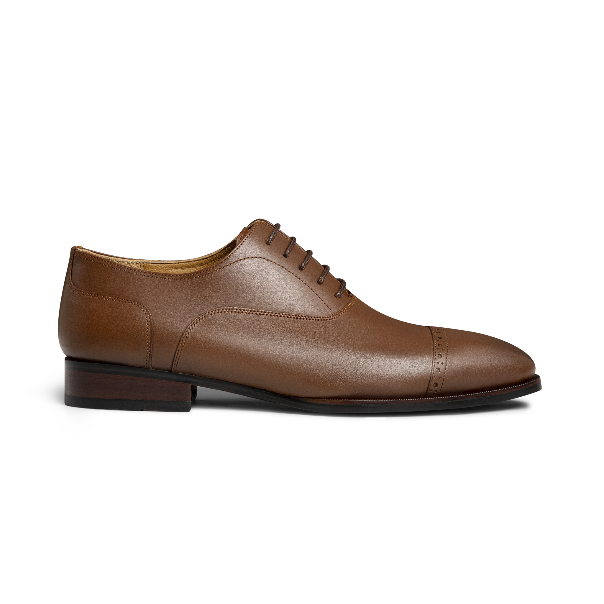 Brogues Oxford, Brown, Leather - Image 15