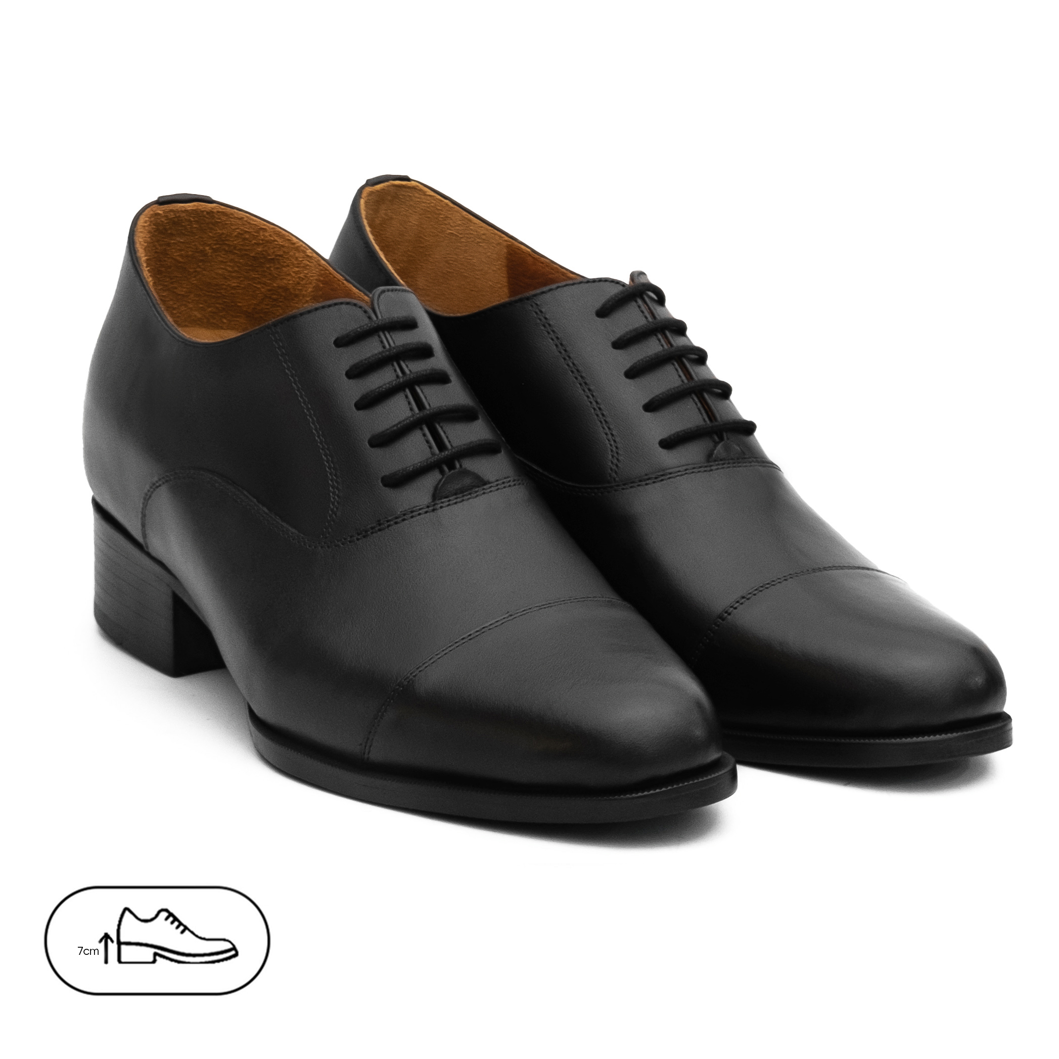 Captoe Oxford TCC17, Black, Cow Leather