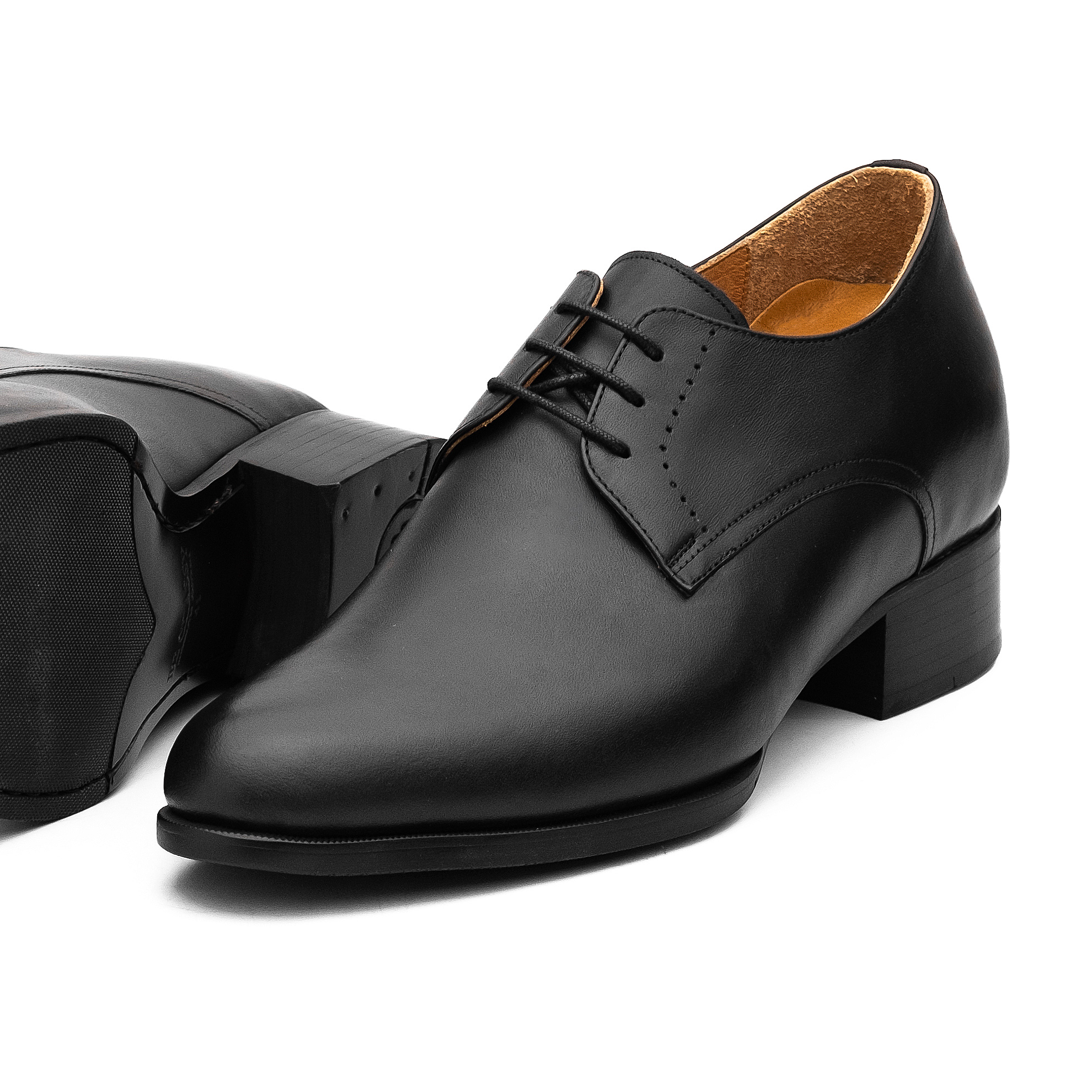 Classic Derby TCC12, Black, Leather - Image 2