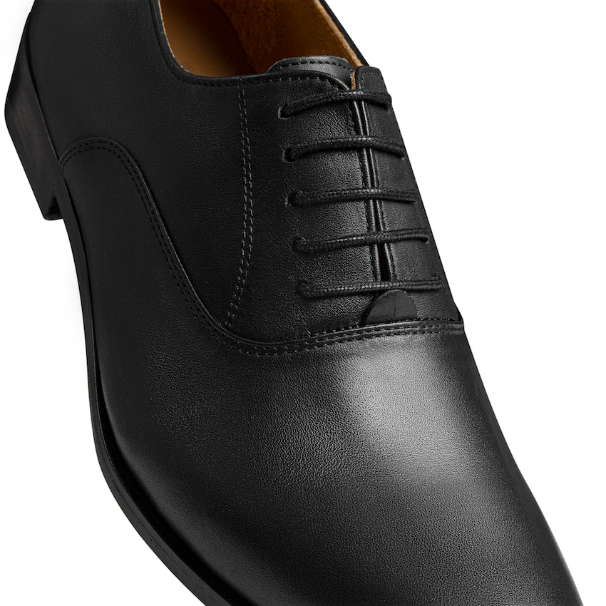 Oxford, Black, High-End Cow Leather - Image 5