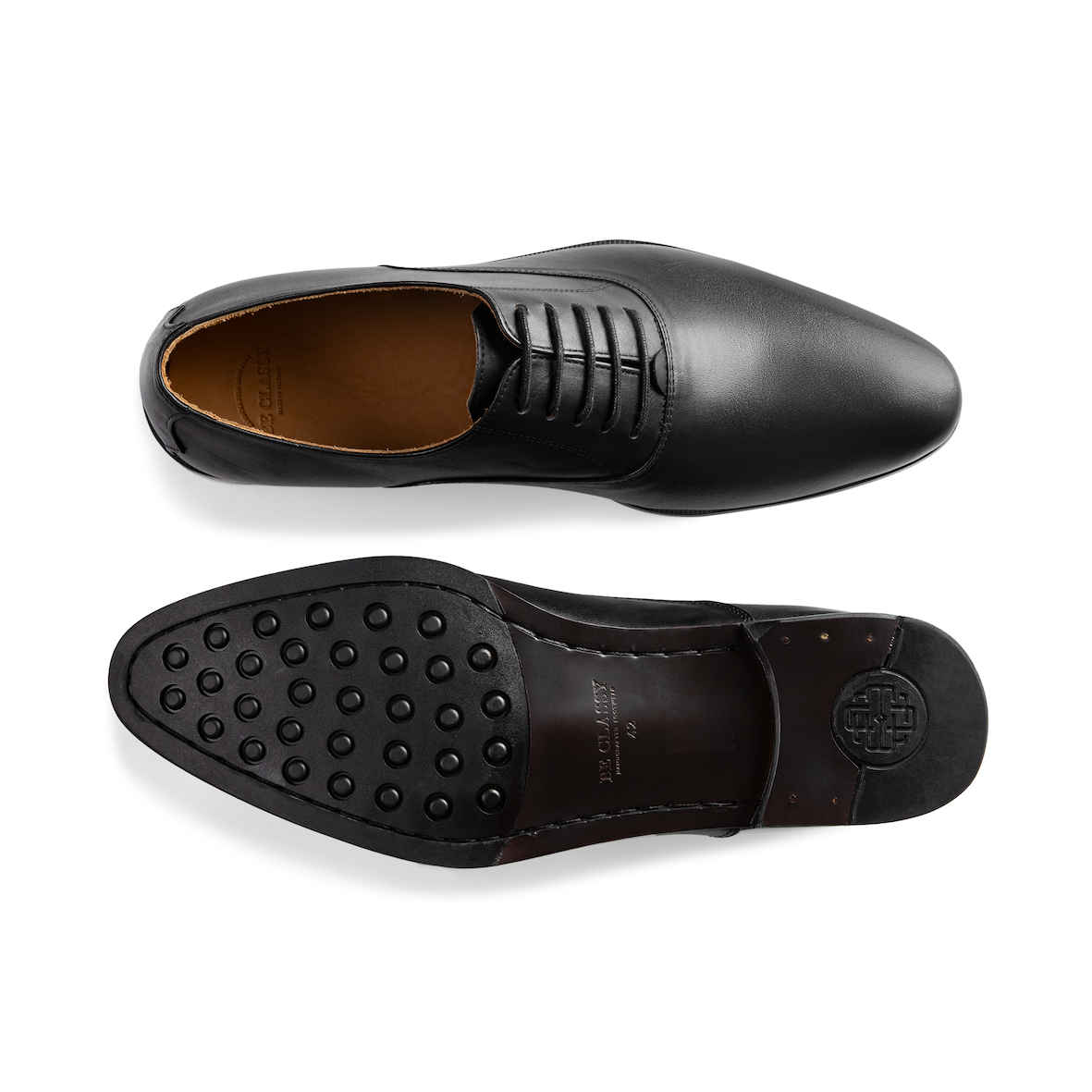 Oxford, Black, High-End Cow Leather - Image 7
